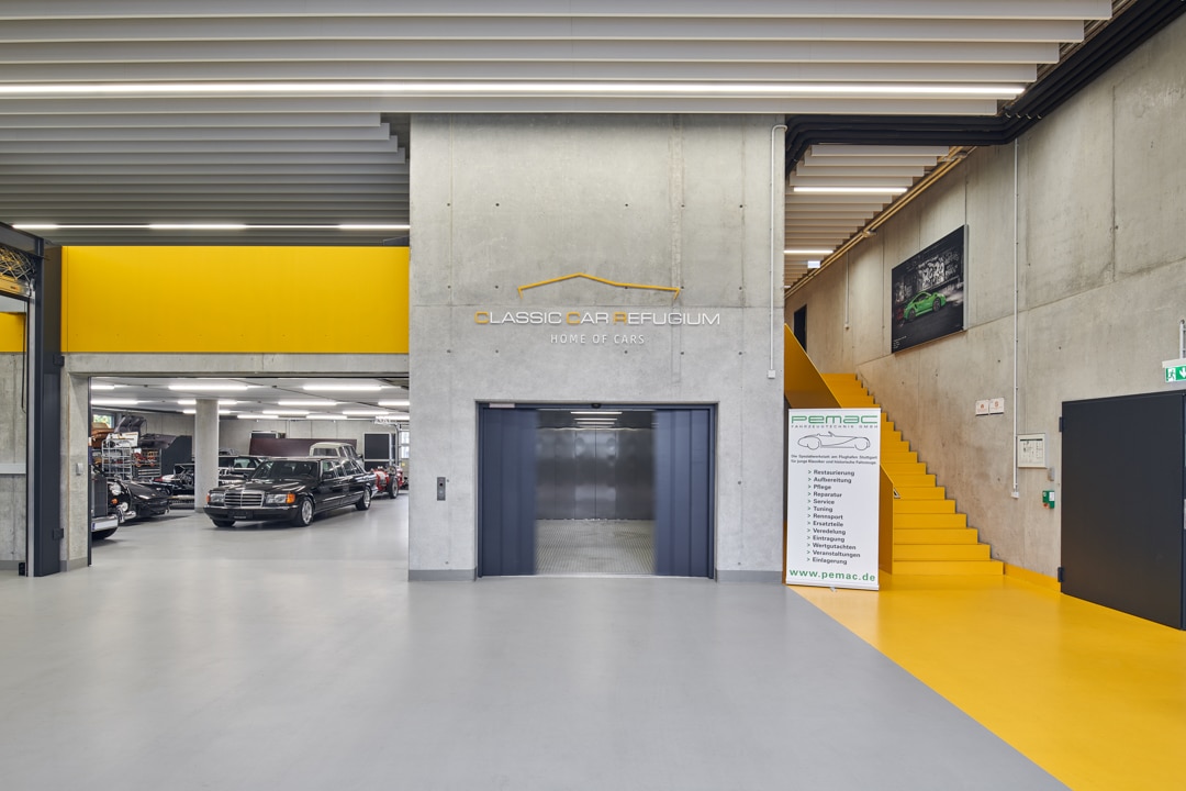 Neubau Classic Car Refugium in Filderstadt