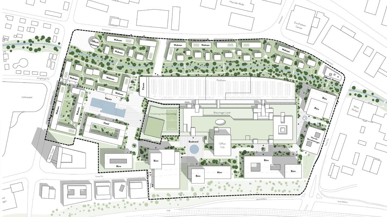 Quartiersentwicklung Goldbach Quartier, Sindelfingen